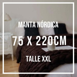 Manta Nórdica Talle XXL (75cm x 220cm)