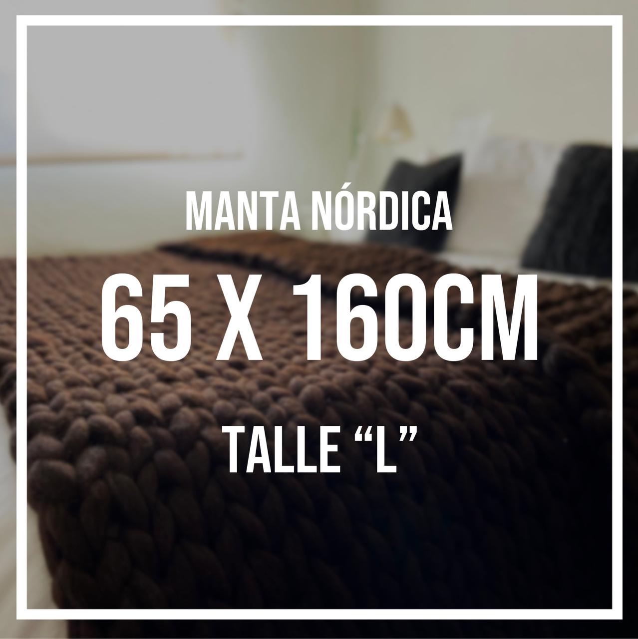Manta Nórdica, Talle L (65cm x 160cm)