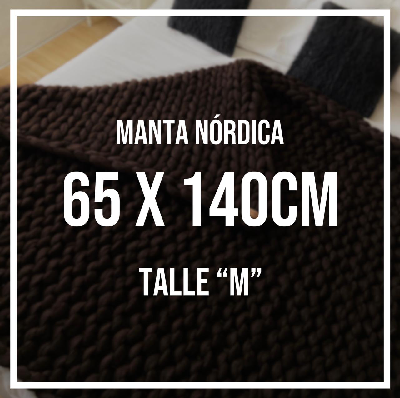 Manta Nórdica Talle M (65cm x 140cm)