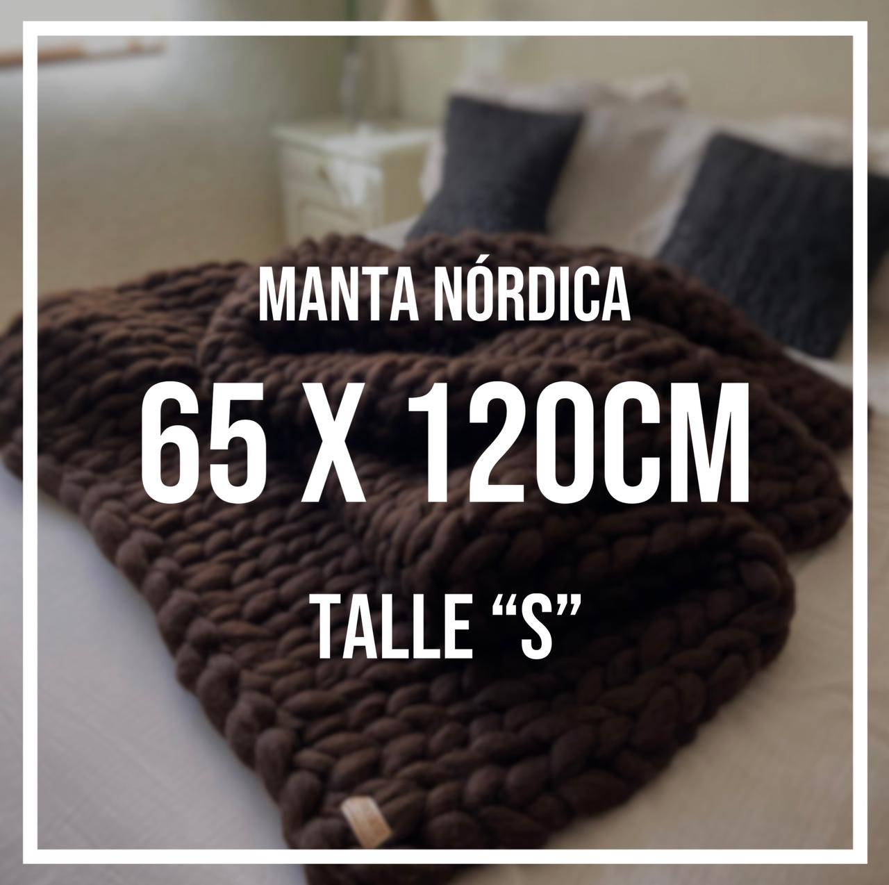 Manta Nórdica, Talle S (65cm x 120cm)