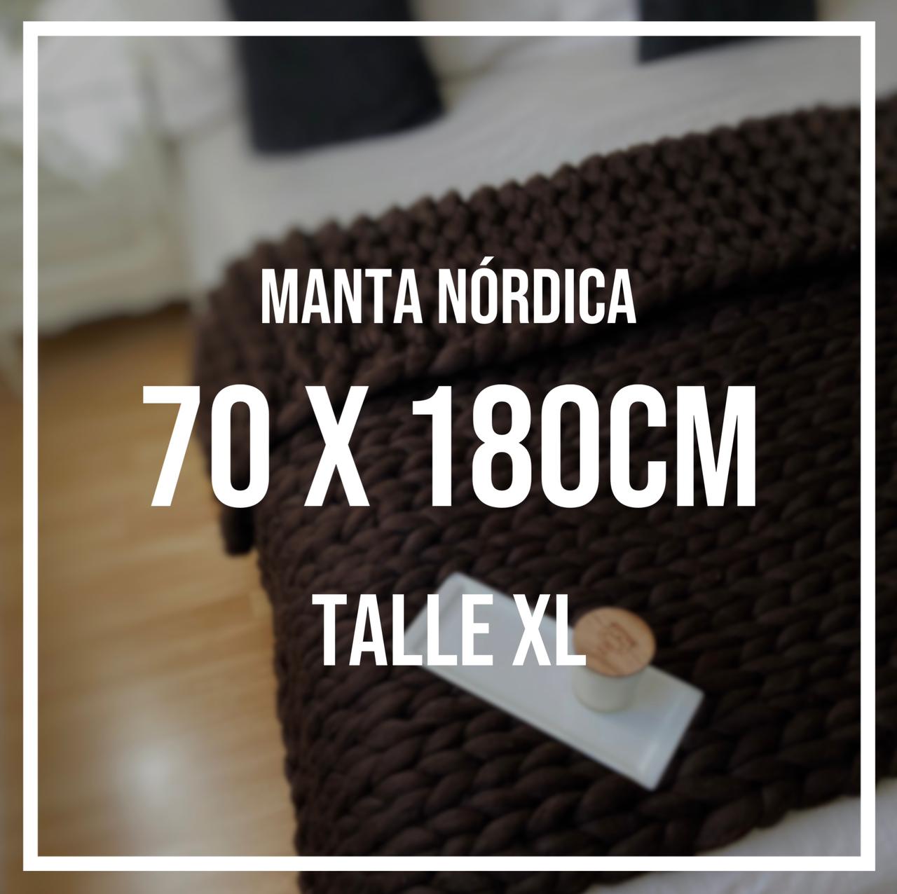 Manta Nórdica, Talle XL (70cm x 180cm)